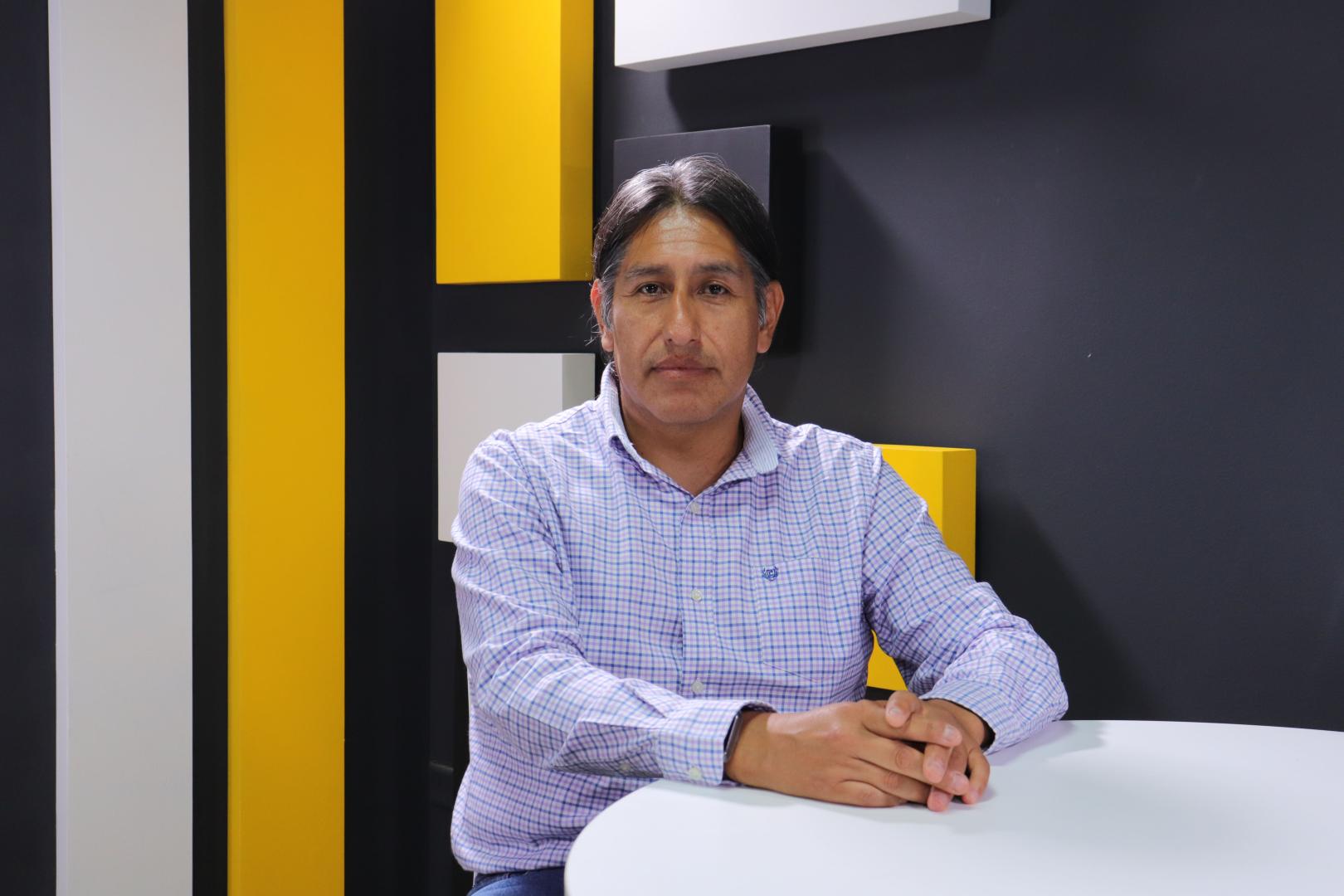 ANÁLISIS. Paulo Vilca considera que las próximas elecciones serán una oportunidad de revertir la crisis política y democrática en el país.