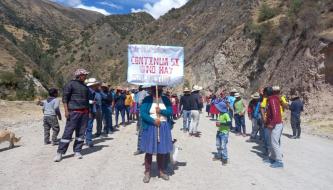 PROTESTAS. Desde hace siete años el conflicto sigue latente en las zonas de impacto de Las Bambas.