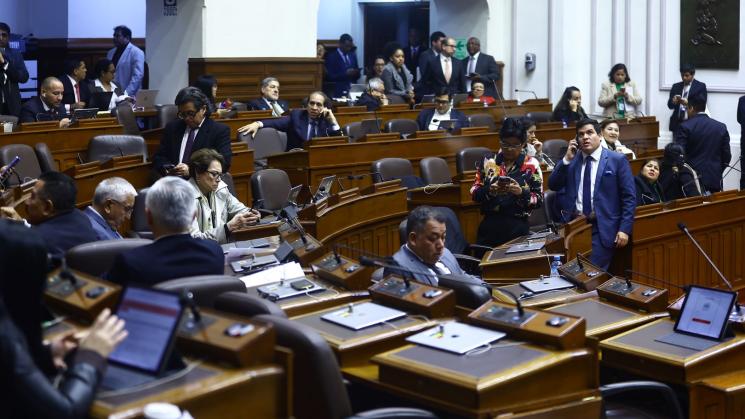 CONSENSO. Los congresistas que respaldan iniciativas vinculadas a la minería informal e ilegal provienen de distintas bancadas y sectores.