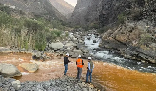 CONTAMINADO. El río Santa está contaminado con arsénico, hierro, manganeso y aluminio, según análisis de laboratorio. Esto hace que su agua no sea apta para el consumo humano directo.