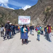 PROTESTAS. Desde hace siete años el conflicto sigue latente en las zonas de impacto de Las Bambas.